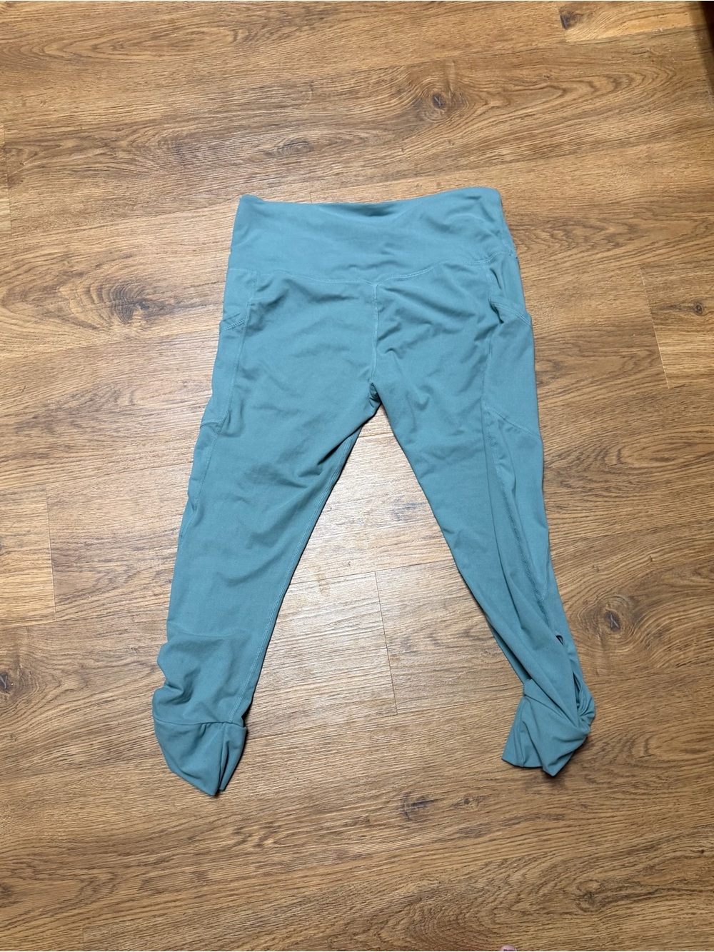 Rae Mode Capri Leggings - Teal - Picture 3 of 3